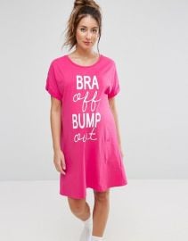 ASOS Maternity Bump Out Sleep Tee at Asos